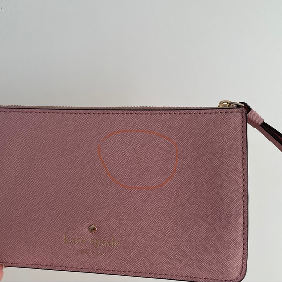 Kate Spade pink wristlet wallet - Picture 3 of 6